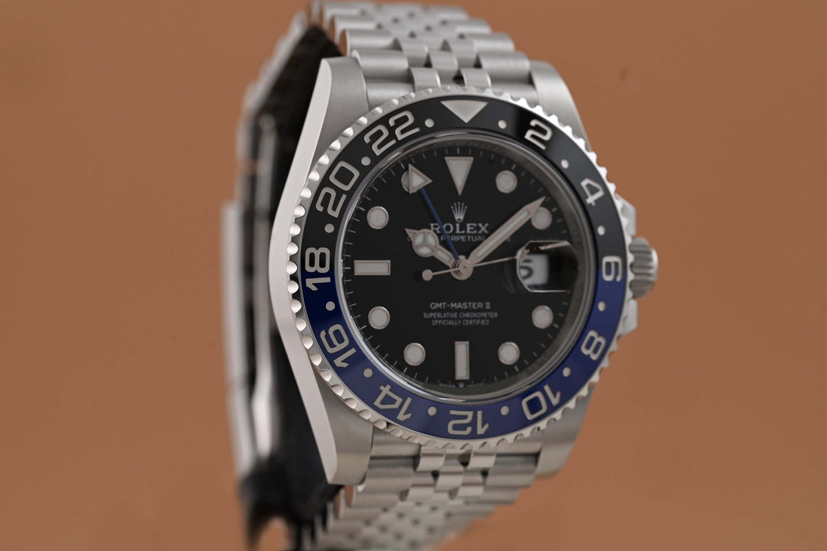 Rolex GMT Master II Batgirl 126710BLNR - Full Set - NEW 2026