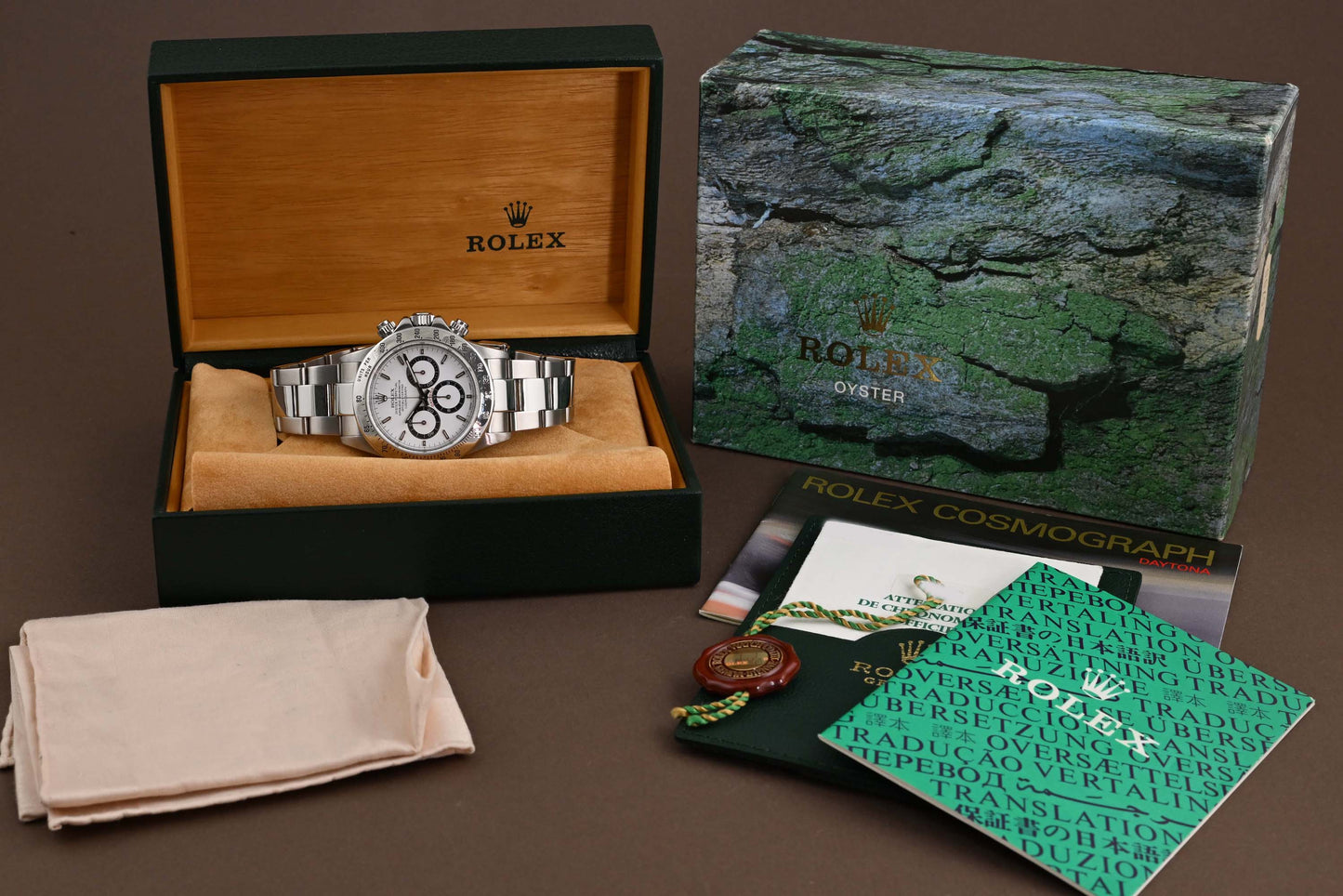 Rolex Daytona 16520 - Zenith - Full Set