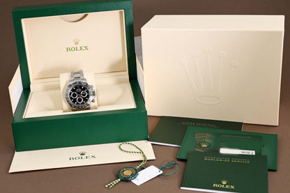 Rolex Daytona 116500LN - Full Set - Black Dial - Full Stickers