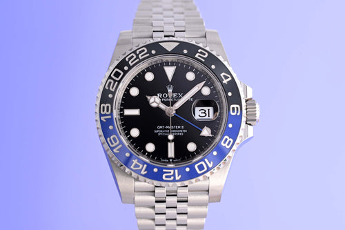 Rolex GMT Master II Batgirl 126710BLNR - Full Set - NEW