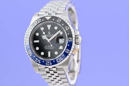 Rolex GMT Master II Batgirl 126710BLNR - Full Set - NEW