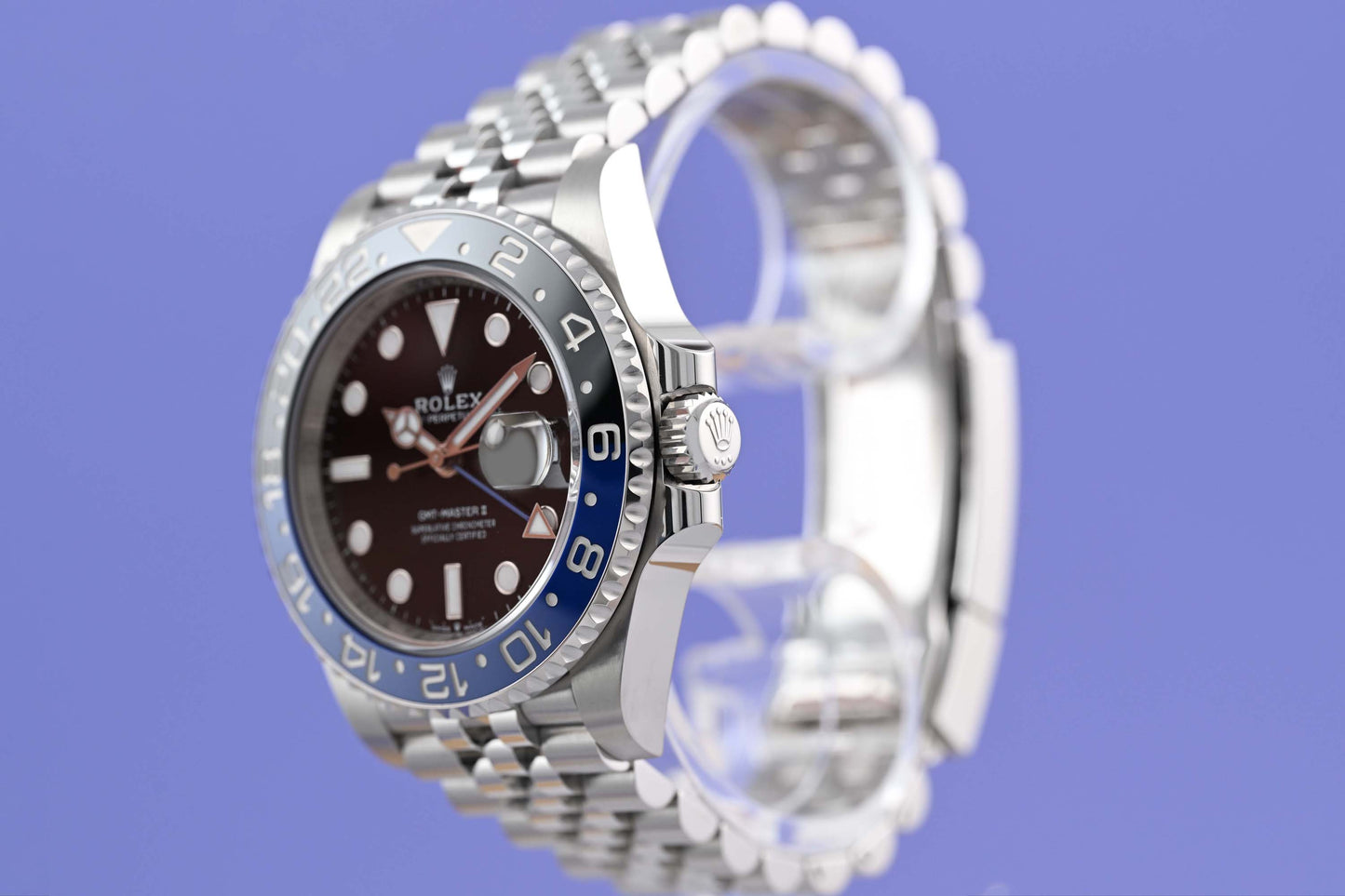 Rolex GMT Master II Batgirl 126710BLNR - Full Set - NEW