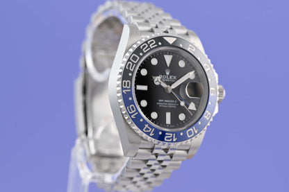 Rolex GMT Master II Batgirl 126710BLNR - Full Set - NEW