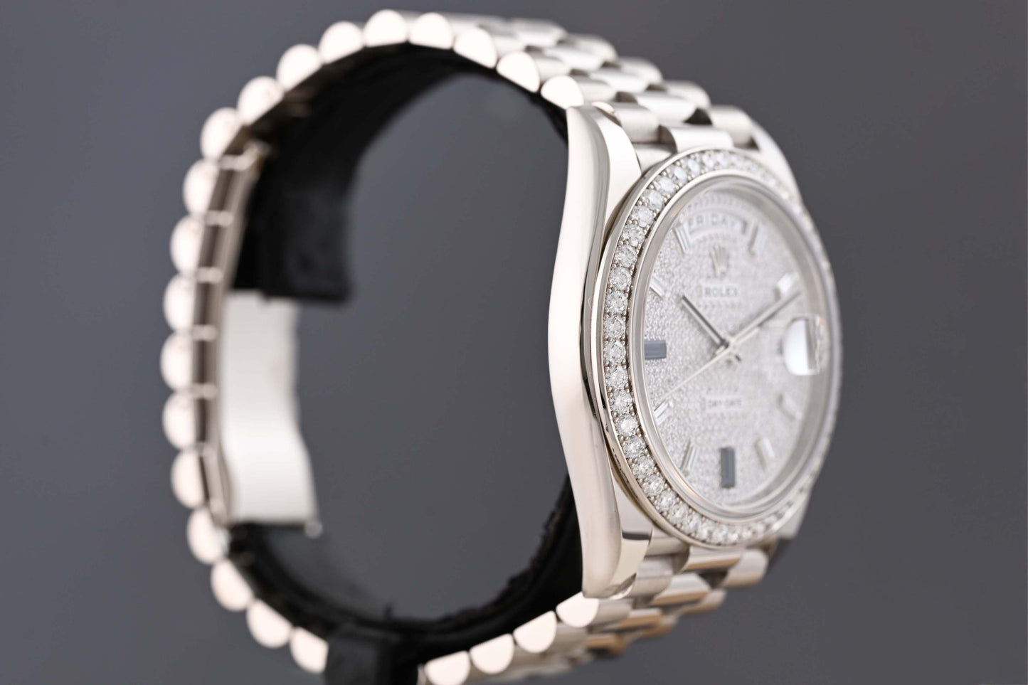 Rolex Day Date 40 228349RBR - Pave - Full Set