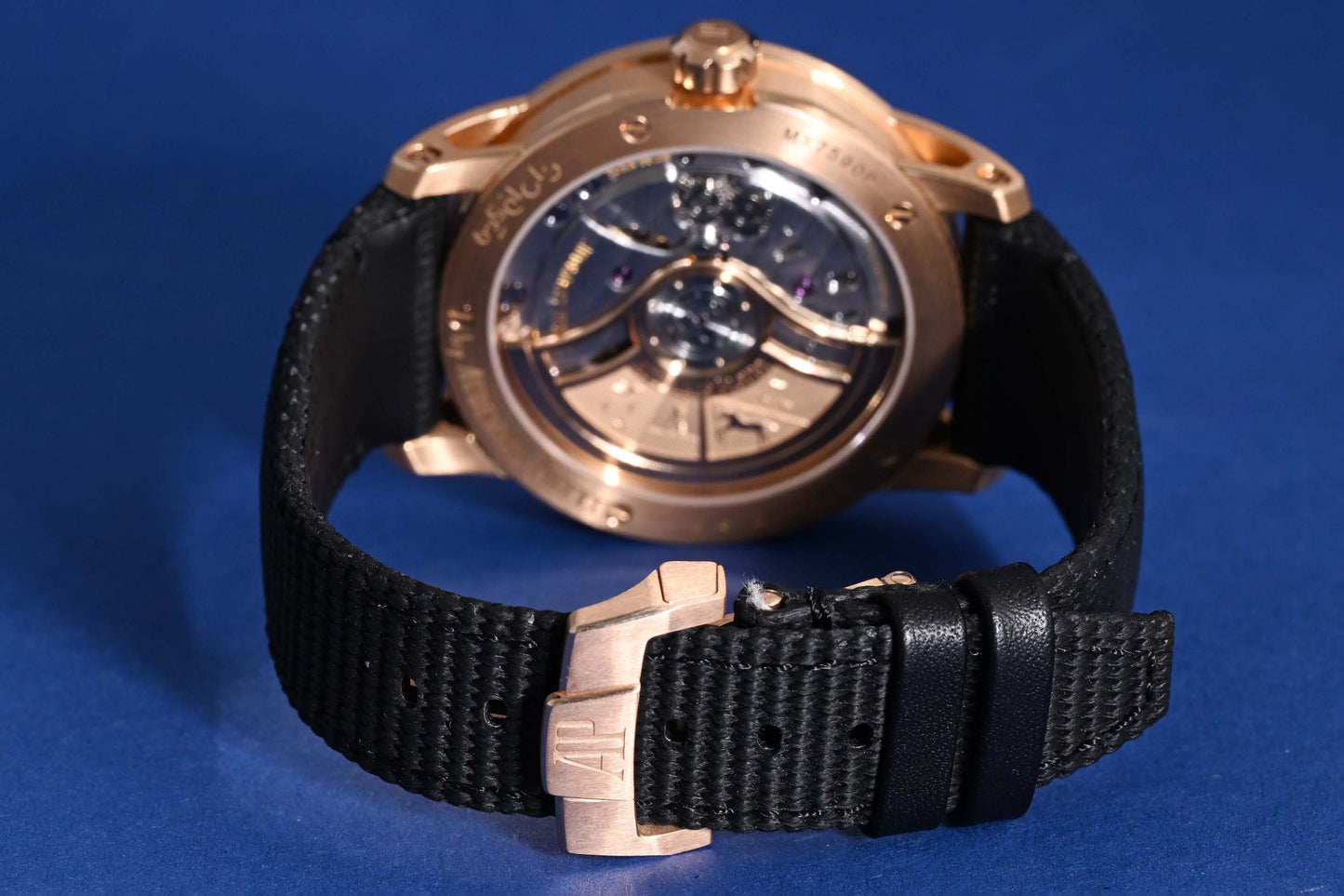 Audemars Piguet Code 11.59 Purple 18k Roségold - Full Set