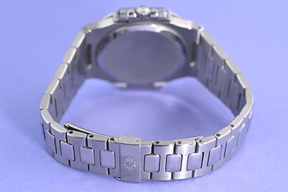 Patek Philippe Nautilus 3800/1A-001 - Blue & Black Dial - Full Set