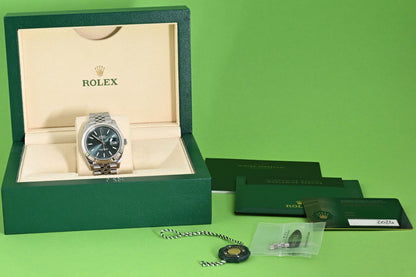 Rolex Datejust 41 - 126334 - Green Dial - Full Set