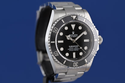 Rolex Submariner No Date 124060 - Full Set - NEW
