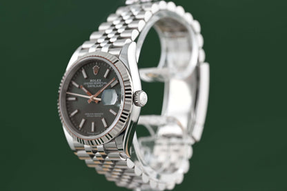 Rolex Oyster Perpetual Datejust 126234 - Full Set - Green Dial - NEW 2025