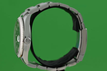 Rolex Datejust 41 - 126334 - Green Ombre Dial - Full Set - NEW
