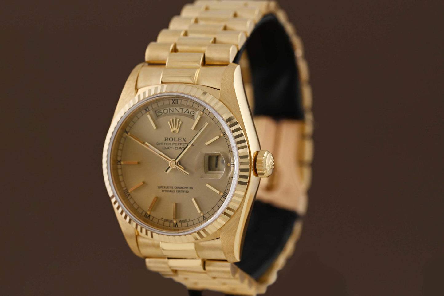 Rolex Day Date 36mm Gelbgold 18038 - 18k Yellow Gold - Full Set