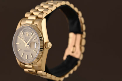 Rolex Day Date 36mm Gelbgold 18038 - 18k Yellow Gold - Full Set