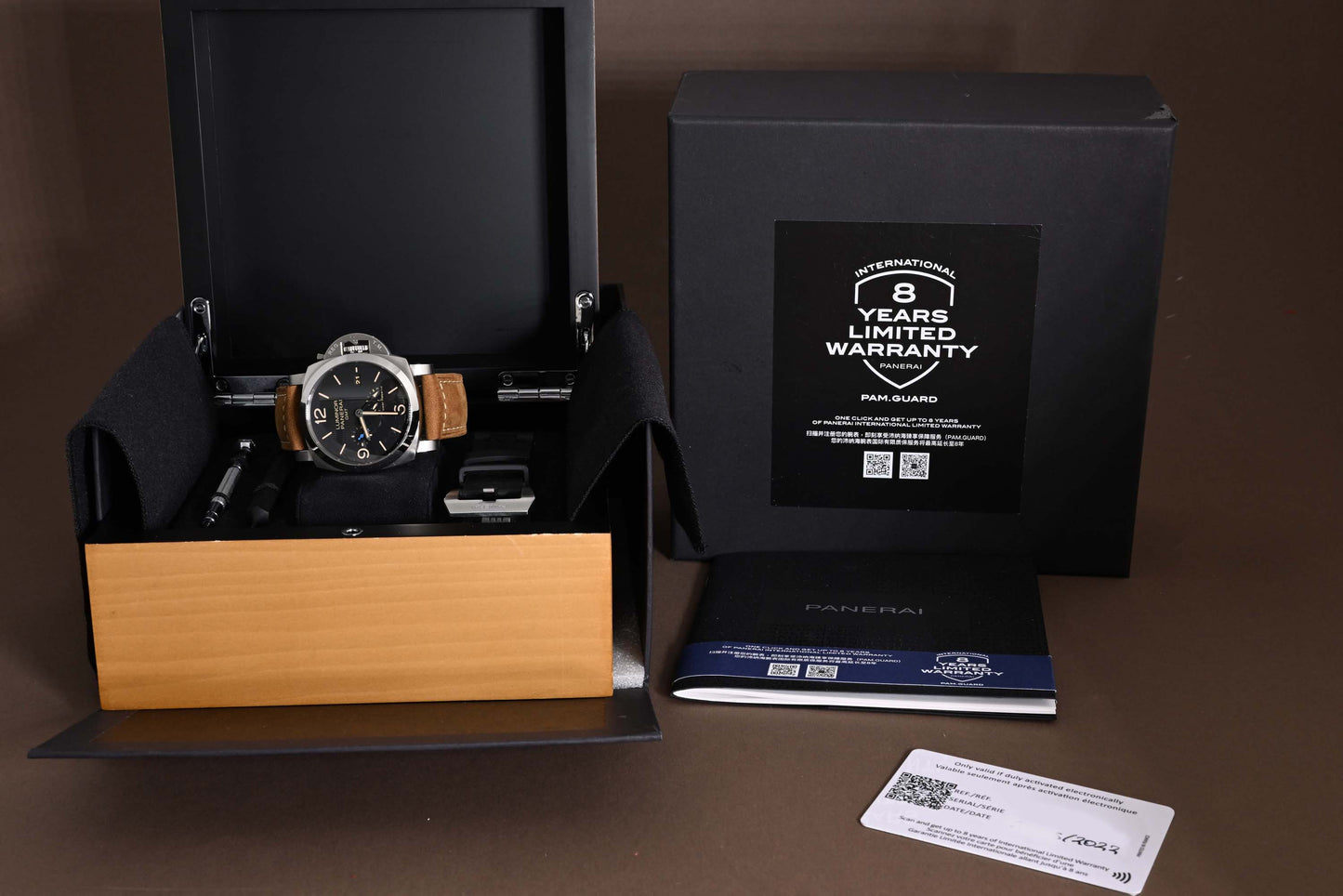Panerai Luminor 1950 3 Days GMT Power Reserve Automatik - Full Set