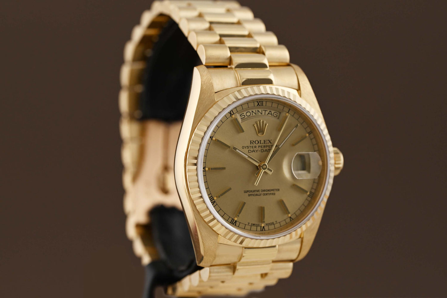 Rolex Day Date 36mm Gelbgold 18038 - 18k Yellow Gold - Full Set