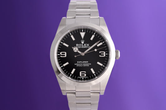 Rolex Explorer I 39 mm - 214270 - Full Set - LC100 - NEW 2019