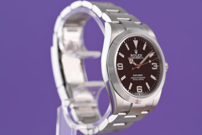 Rolex Explorer I 39 mm - 214270 - Full Set - LC100 - NEW 2019