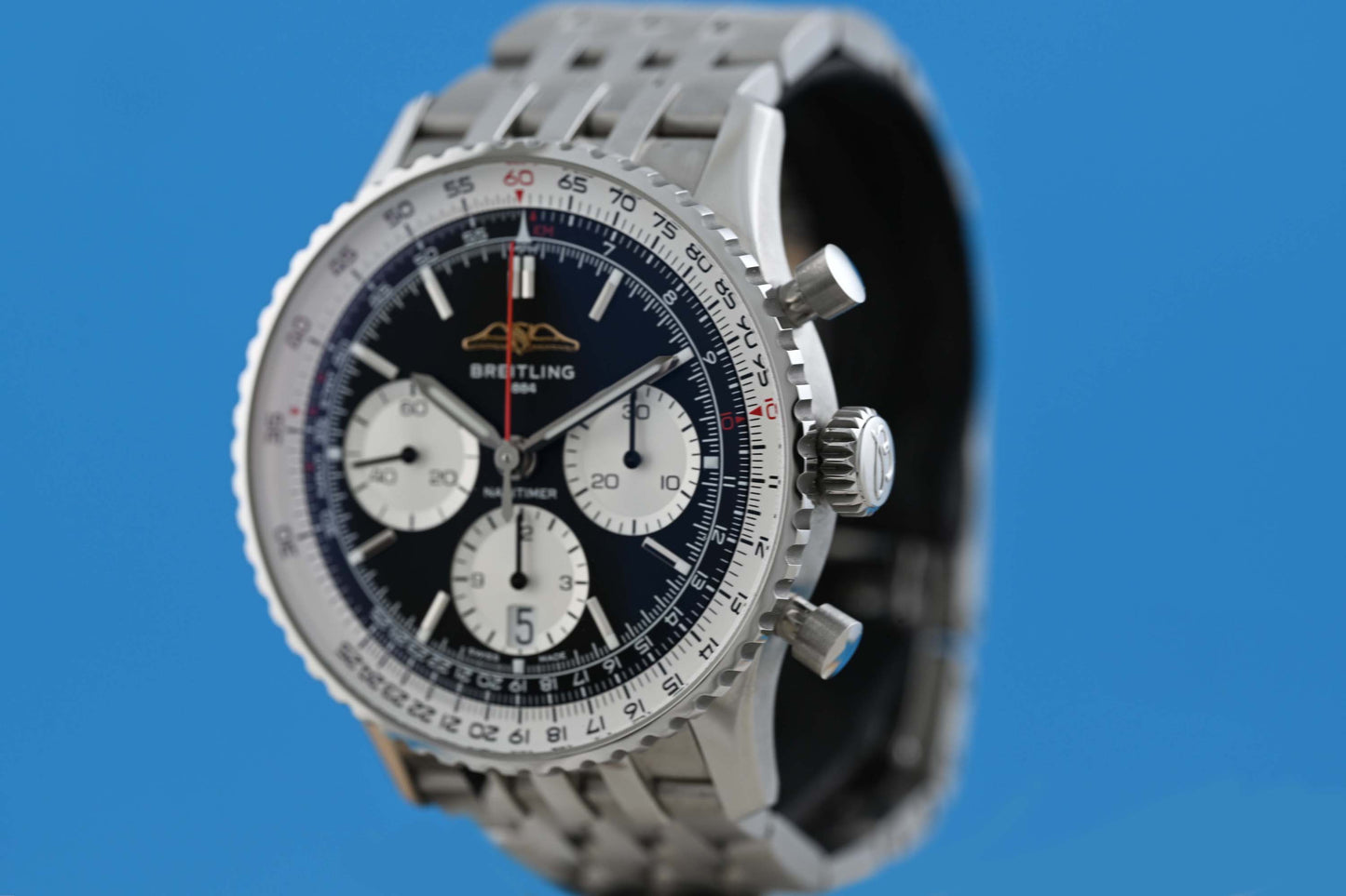 Breitling Navitimer  B01 Chronograph 41 - Black Dial - Full Set
