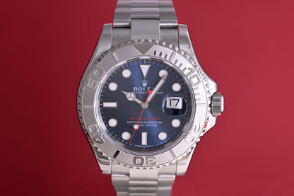 Rolex Yacht-Master 116622 - Blue Dial - Full Set - LC100