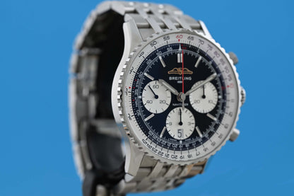 Breitling Navitimer  B01 Chronograph 41 - Black Dial - Full Set
