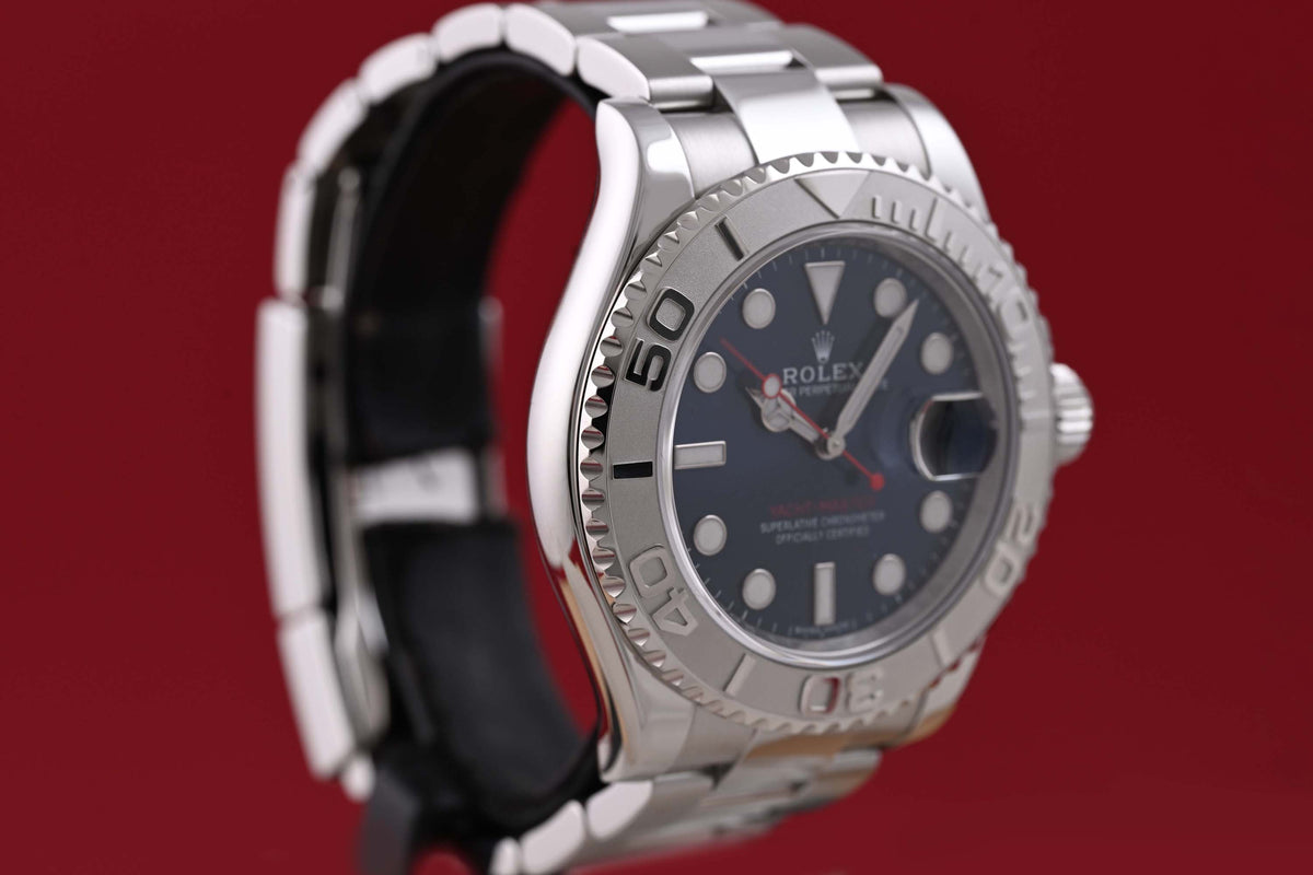Rolex Yacht-Master 116622 - Blue Dial - Full Set - LC100
