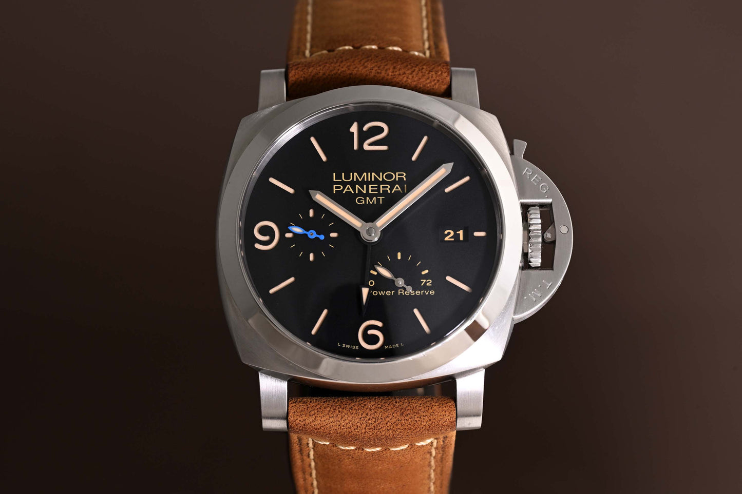 Panerai Luminor 1950 3 Days GMT Power Reserve Automatik - Full Set