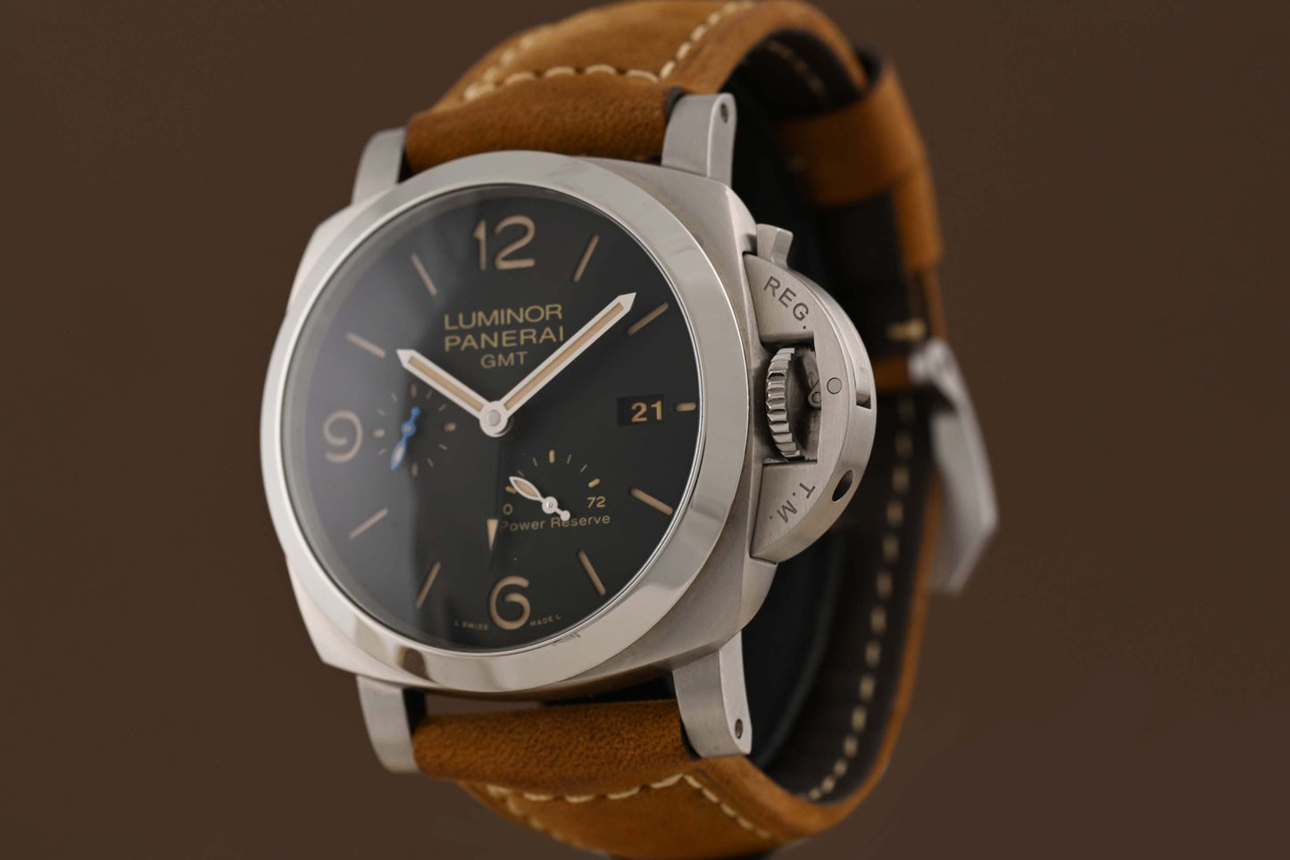 Panerai Luminor 1950 3 Days GMT Power Reserve Automatik - Full Set