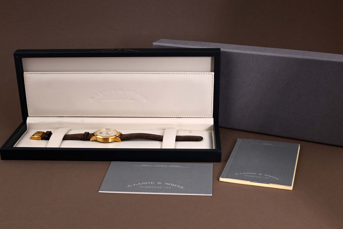 A. Lange & Söhne Saxonia Big Date 34 mm - Full Set