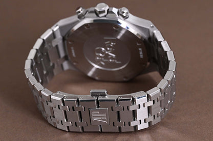 Audemars Piguet Royal Oak Chronograph 41mm - Full Set - Silver Toned Dial