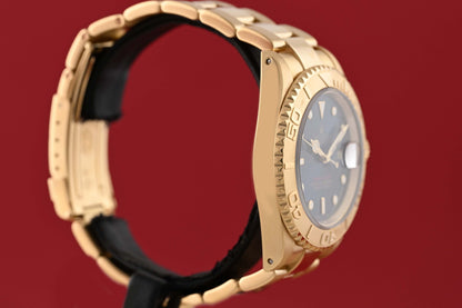 Rolex Yacht-Master 16628 - 18k Yellow Gold - Blue Dial