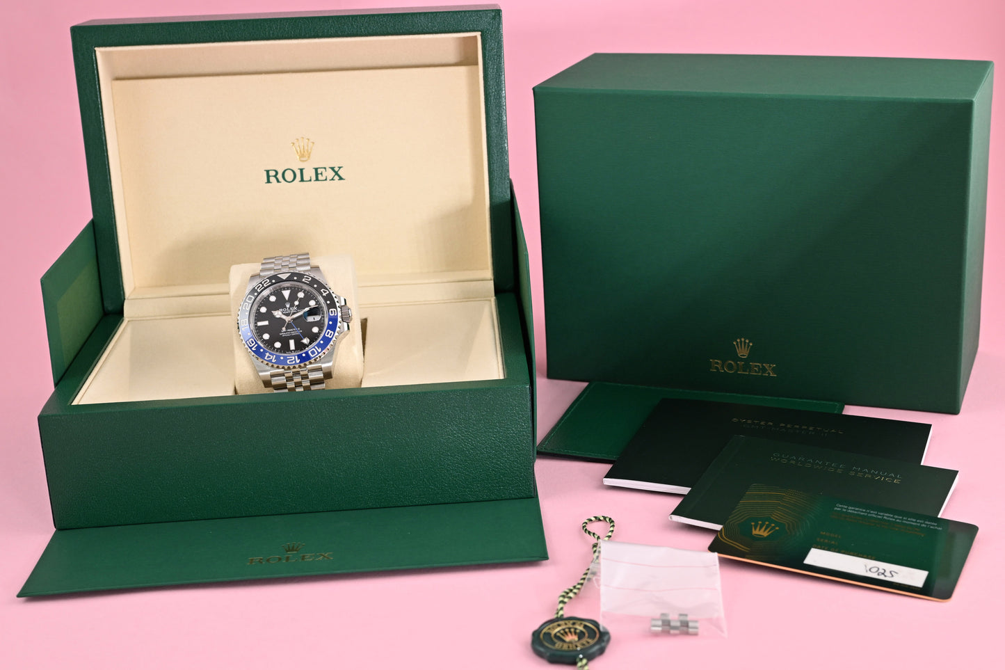 Rolex GMT Master II Batgirl 126710BLNR - Full Set - NEW 2025