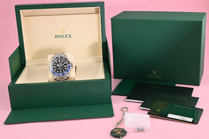 Rolex GMT Master II Batgirl 126710BLNR - Full Set - NEW 2025