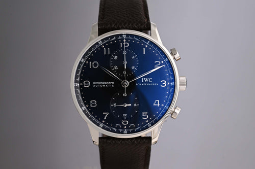 IWC Portugieser Chronograph IW371438 - Full Set