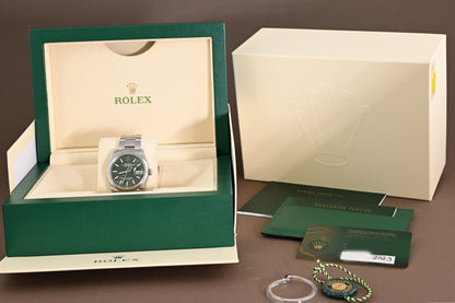 Rolex Oyster Perpetual Datejust 126200 - Full Set - Palm Motif Dial