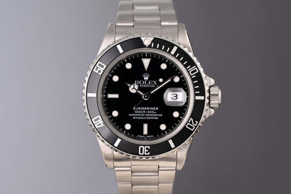 Rolex Submariner 16800 - Full Set - 1985