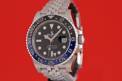 Rolex GMT Master II Batgirl 126710BLNR - Full Set