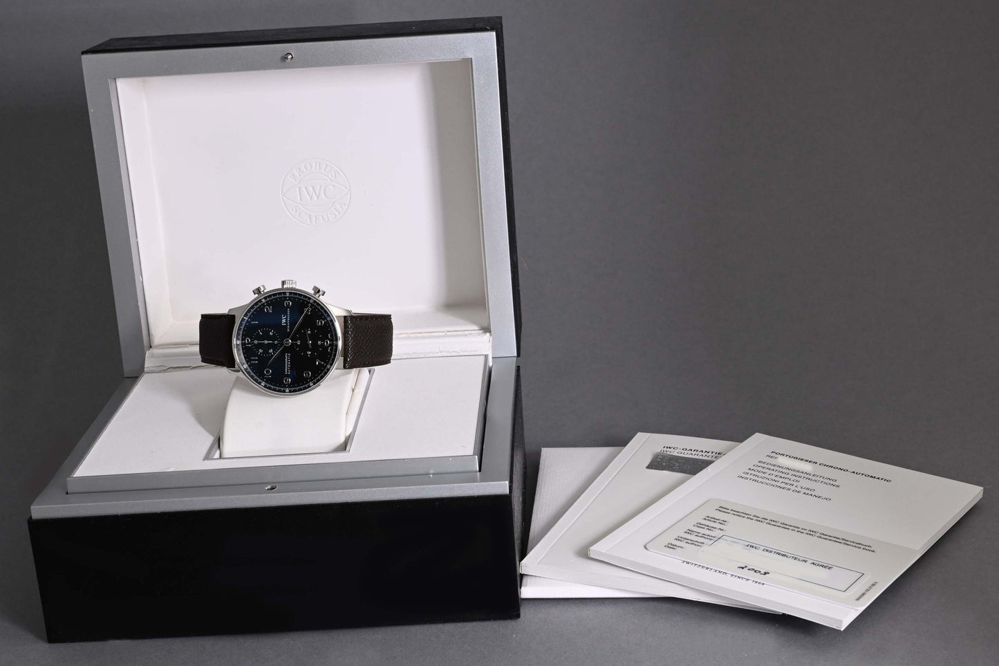 IWC Portugieser Chronograph IW371438 - Full Set