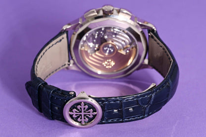 Patek Philippe World Time 5930G-010 - Blue Dial - Full Set - Like New 2022