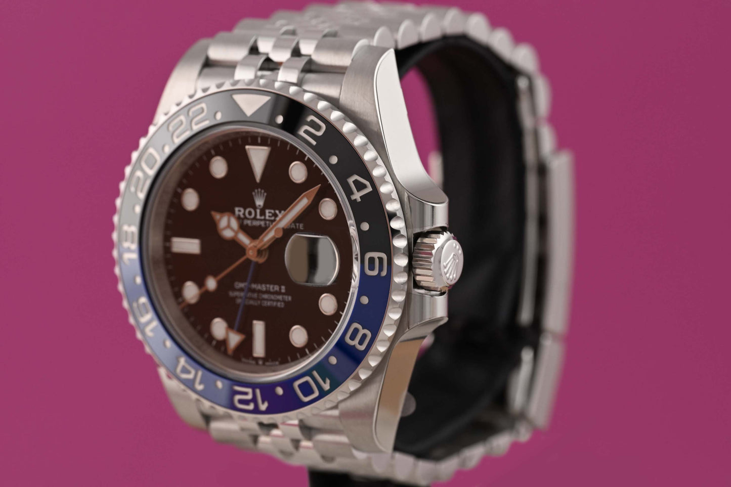 Rolex GMT Master II Batgirl 126710BLNR - Full Set - NEW - LC100 - Sticker