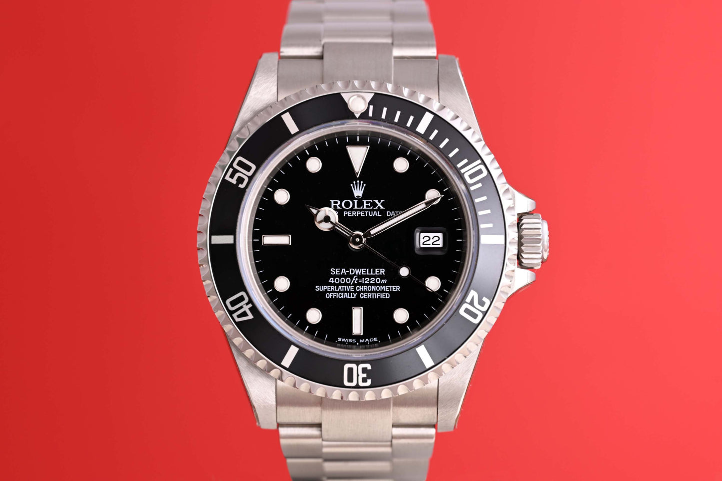 Rolex Sea Dweller 16600 - Full Set - LC888 - N.O.S. - 2003 / Stickers