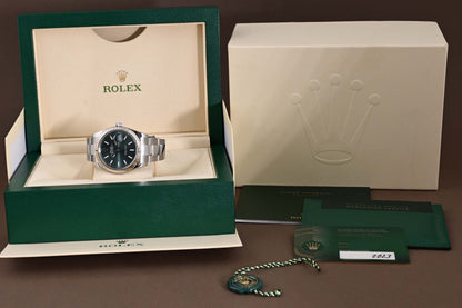 Rolex Datejust 41 - 126334 - Green Dial - Full Set