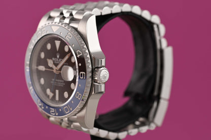 Rolex GMT Master II Batgirl 126710BLNR - Full Set - NEW - LC100 - Sticker