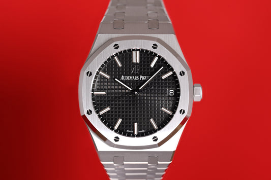 Audemars Piguet Royal Oak 41mm - 15500ST - Full Set - Black Dial - Like New