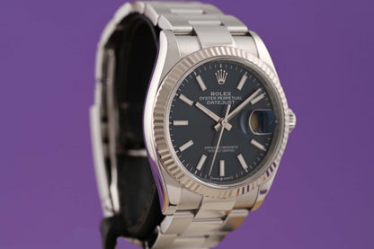 Rolex Oyster Perpetual Datejust 126234 - Blue Dial - Full Set