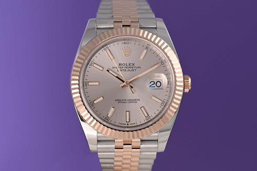 Rolex Datejust 41 - 126331 - Sundust Dial - Full Set