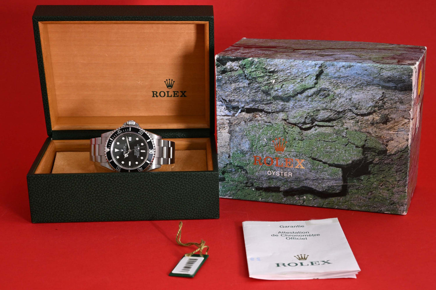 Rolex Sea Dweller 16600 - Full Set - LC888 - N.O.S. - 2003 / Stickers
