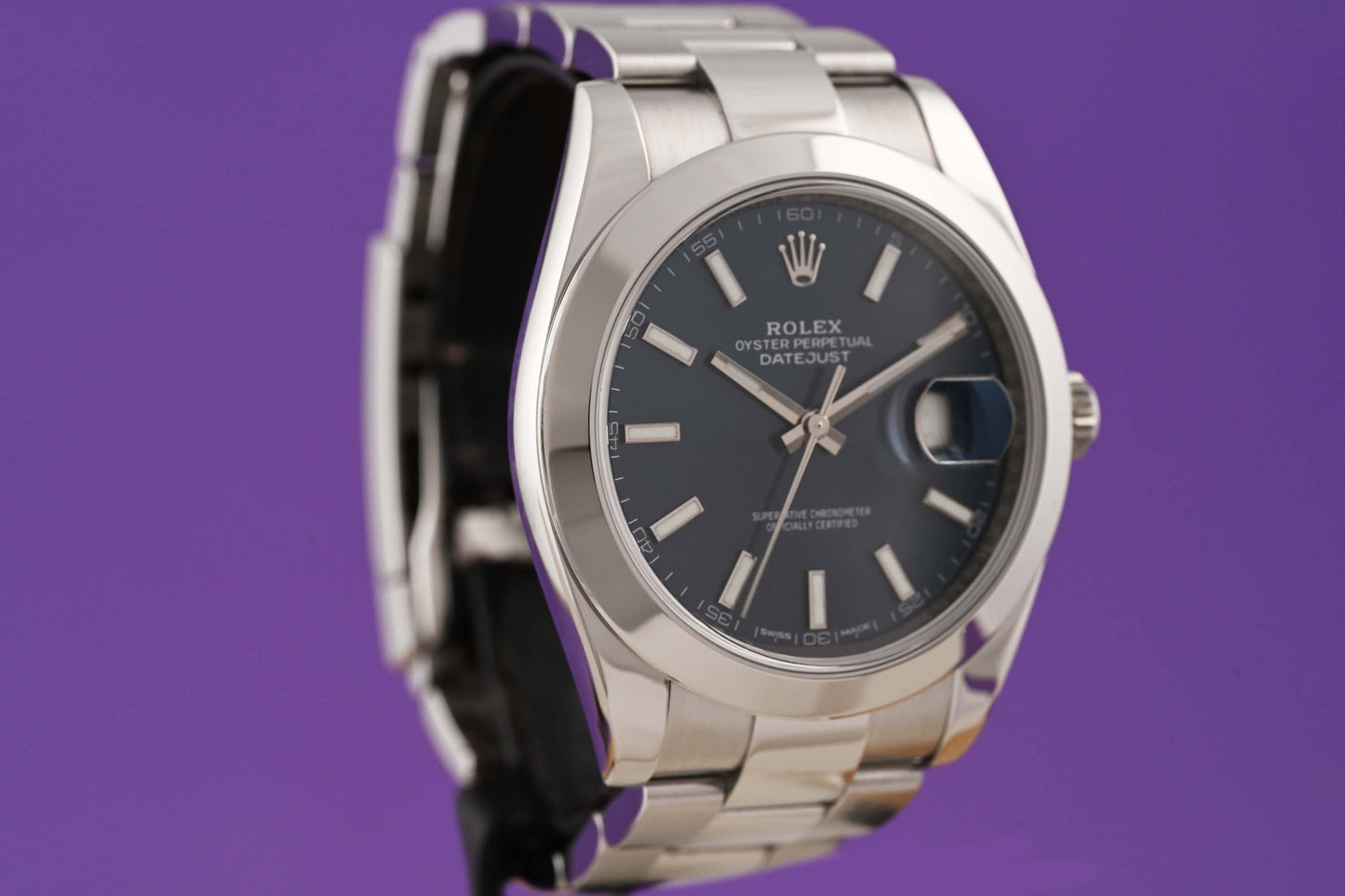 Rolex Datejust 41 - 126300 - Blue Dial - Full Set - LC100