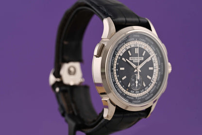 Patek Philippe World Time 5930G-010 - Blue Dial - Full Set - Like New 2022