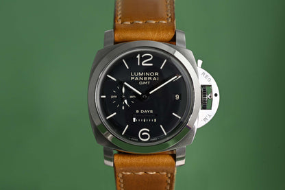 Panerai Luminor 1950 8 Days GMT - PAM00233 - Full Set