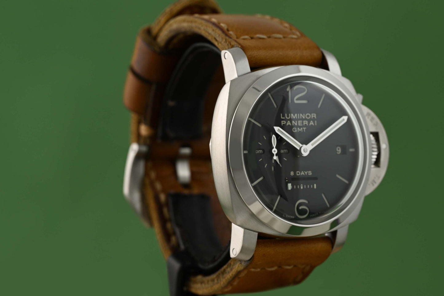 Panerai Luminor 1950 8 Days GMT - PAM00233 - Full Set
