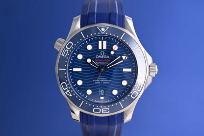 Omega Seamaster Diver 300M - Blue Dial - Full Set